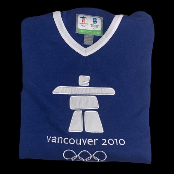 ELEVATE Other - Vintage Vancouver Canada Paralympic 2010 Hockey Sport Jersey Adult